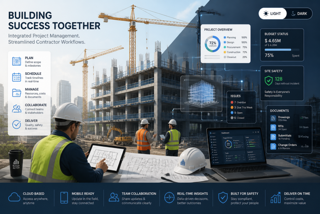 Agentic Construction Theme: Software Solution for Contractors