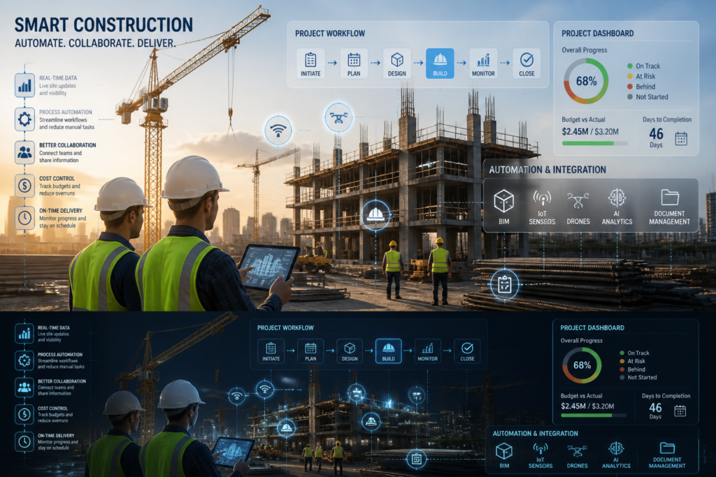 Enhance Construction Business Efficiency with Automation Tools