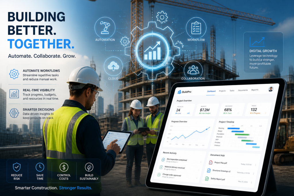 Maximize Construction Business Growth with Automation and Website Optimization