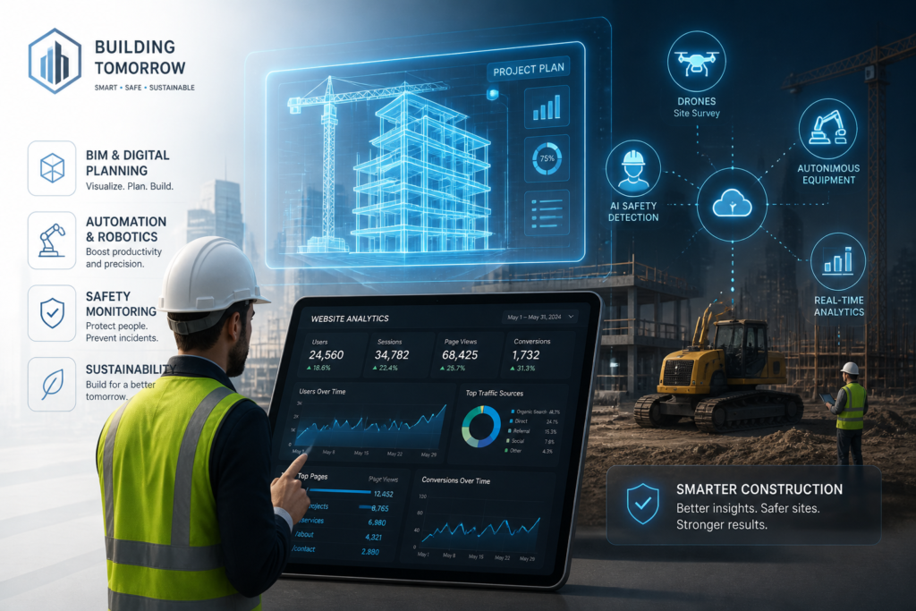 Harness Construction Automation and Website Tools for Growth