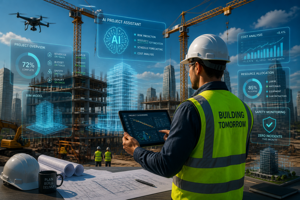 How AI Tools Are Transforming Construction Project Management