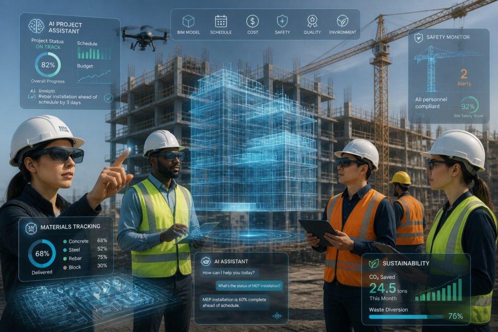 Top AI Solutions for Construction Companies to Improve Workflow and Lead Generation
