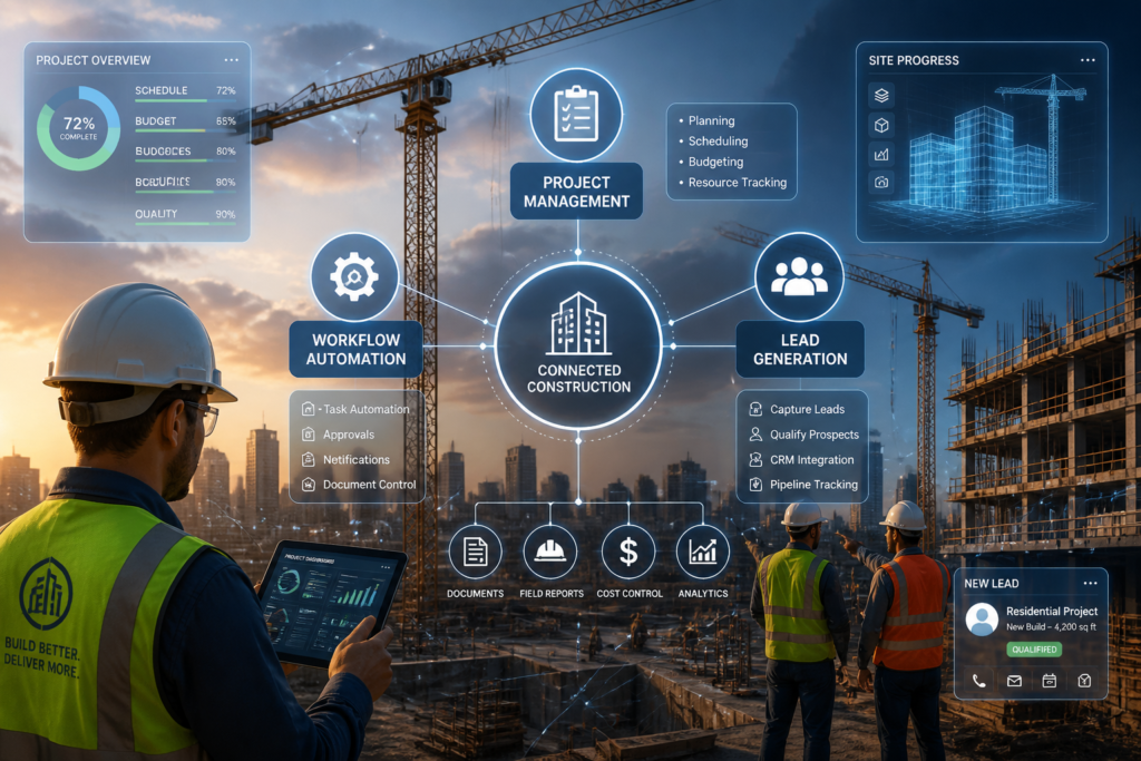 Top Construction Industry Software for Better Project Control and Lead Generation