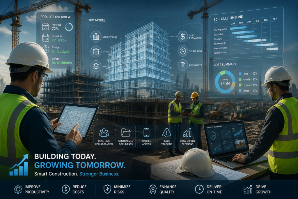 Discover Custom Software Solutions for Construction and Business Growth
