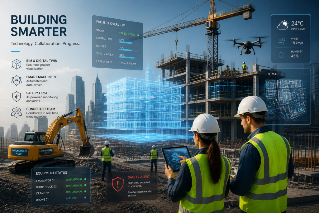 Maximize Construction Productivity with Automation and WordPress Solutions