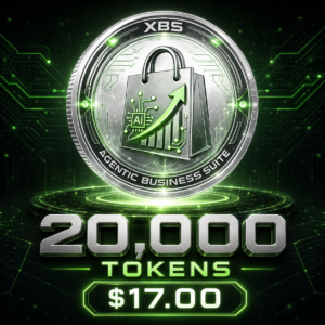 XBS Business Tokens package with 20,000 tokens for business use