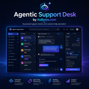 Agentic Support Desk for WooCommerce by xobytes.com provides efficient customer support tools for online stores.