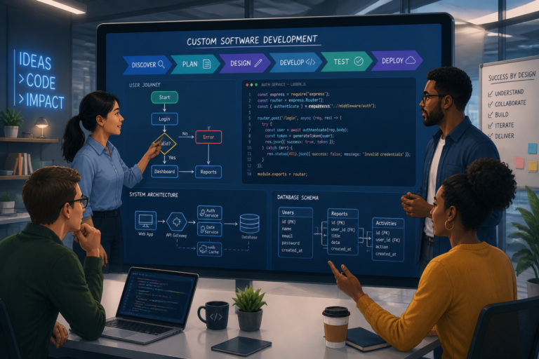 Step-by-Step Guide to Building Custom Software