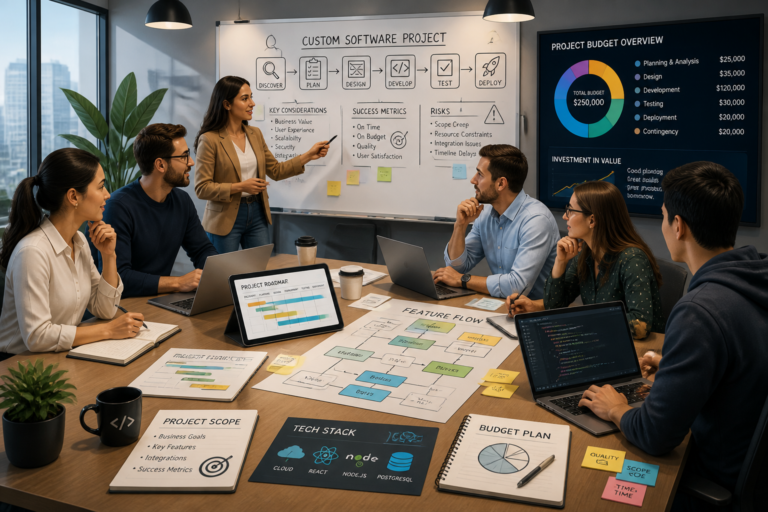 How to Plan and Budget for Custom Software Development Projects