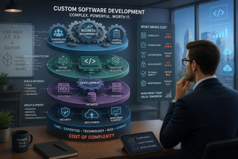 Understanding the True Cost of Custom Software Development in 2026